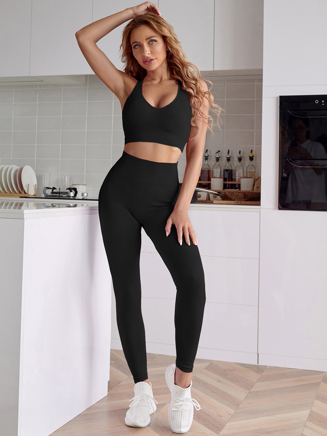 Maeve Sport Tank and Leggings Set