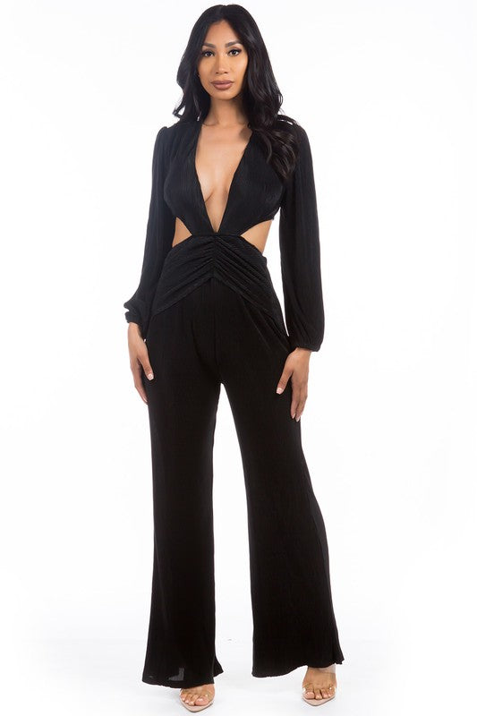 BLACKOUT JUMPSUIT