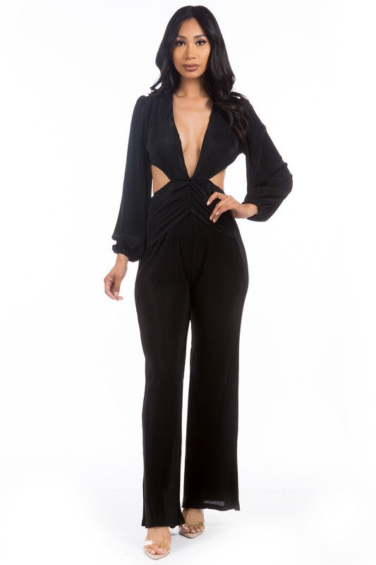 BLACKOUT JUMPSUIT