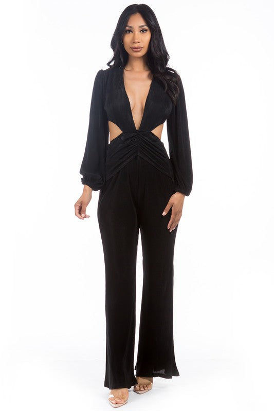 BLACKOUT JUMPSUIT