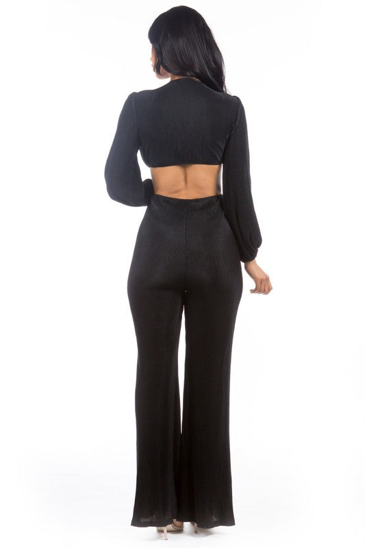 BLACKOUT JUMPSUIT