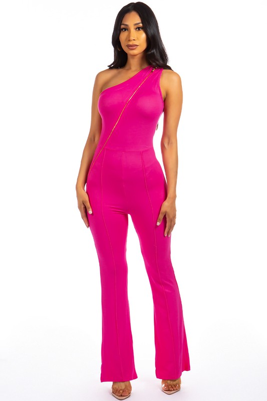 DANIA ZIPPER JUMPSUIT