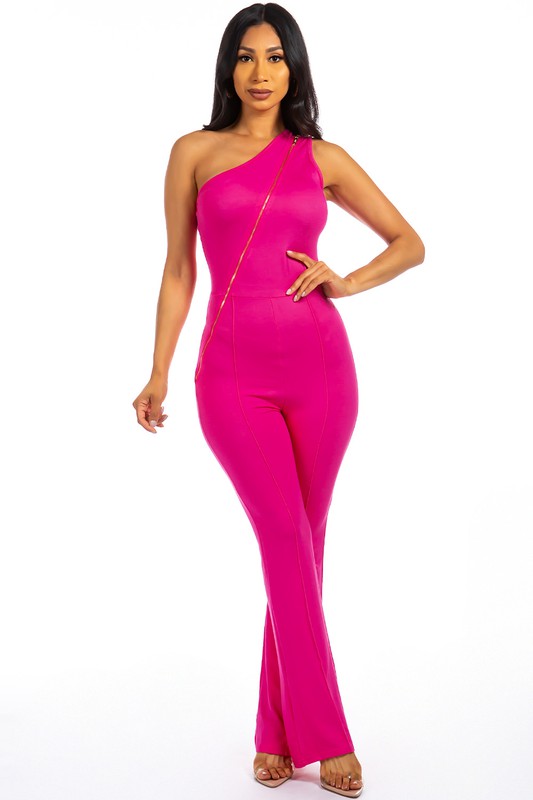 DANIA ZIPPER JUMPSUIT