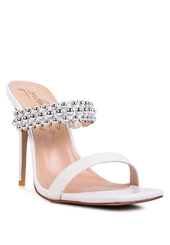 Metal Ball Sandals