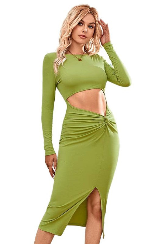 CUT OUT PARTY DRESS