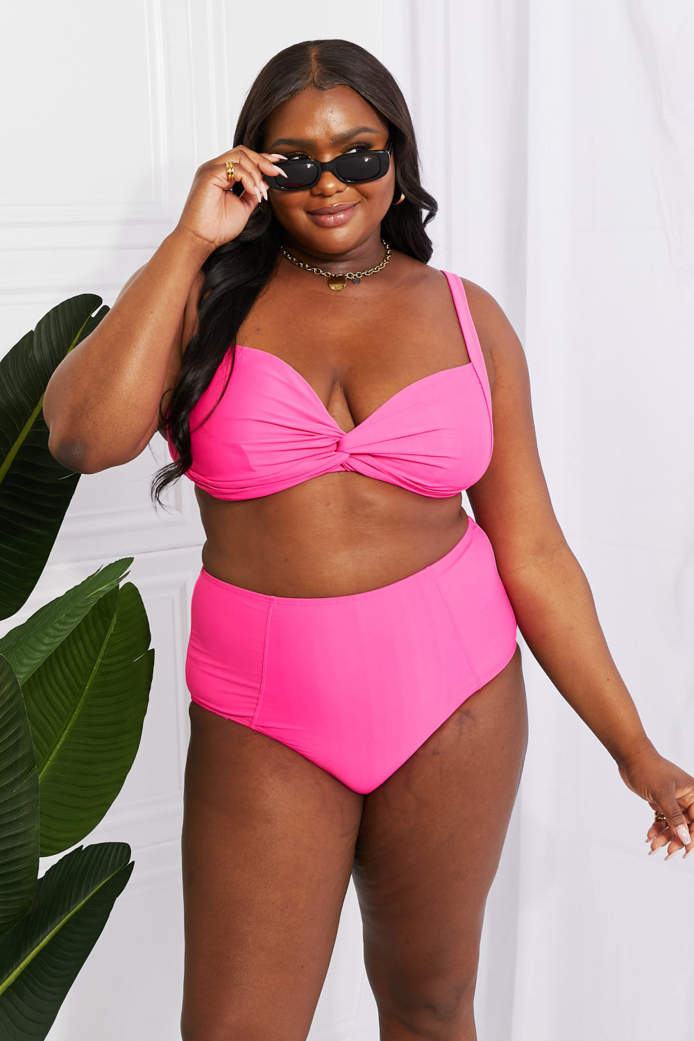 Take A Dip Twist High-Rise Bikini