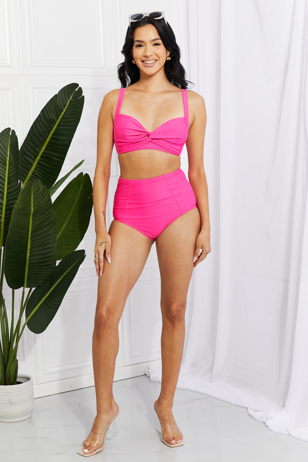 Take A Dip Twist High-Rise Bikini