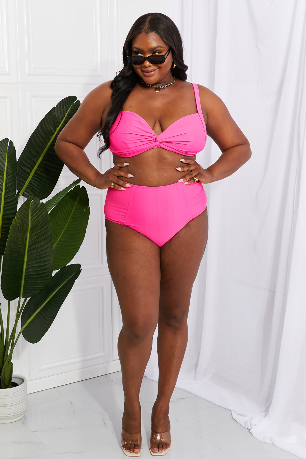 Take A Dip Twist High-Rise Bikini